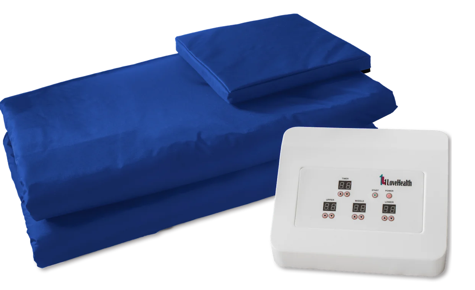 1-love health sauna blanket folded blue 1-love health sauna blanket folded blue