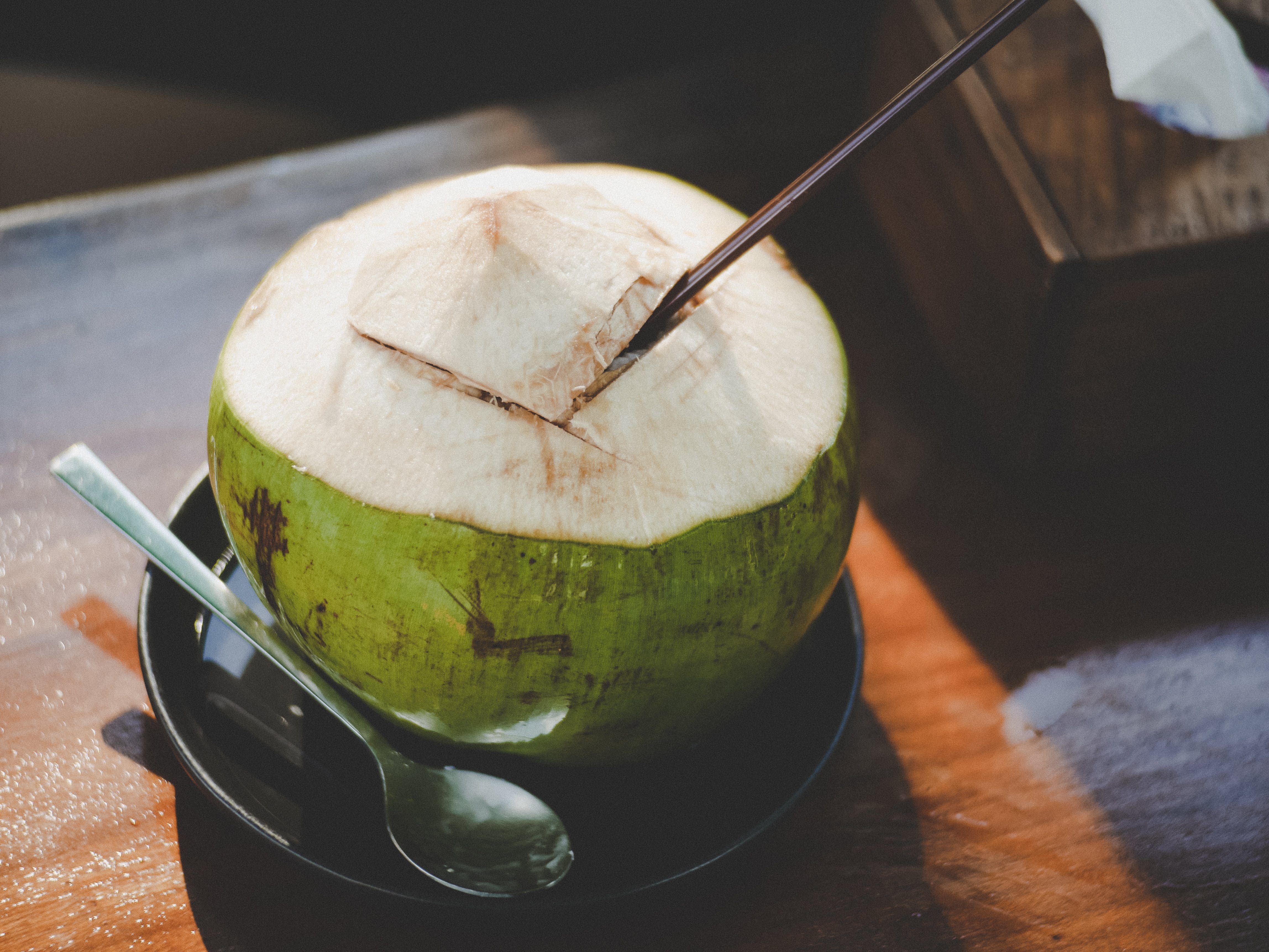 Best drink for sauna coconut water