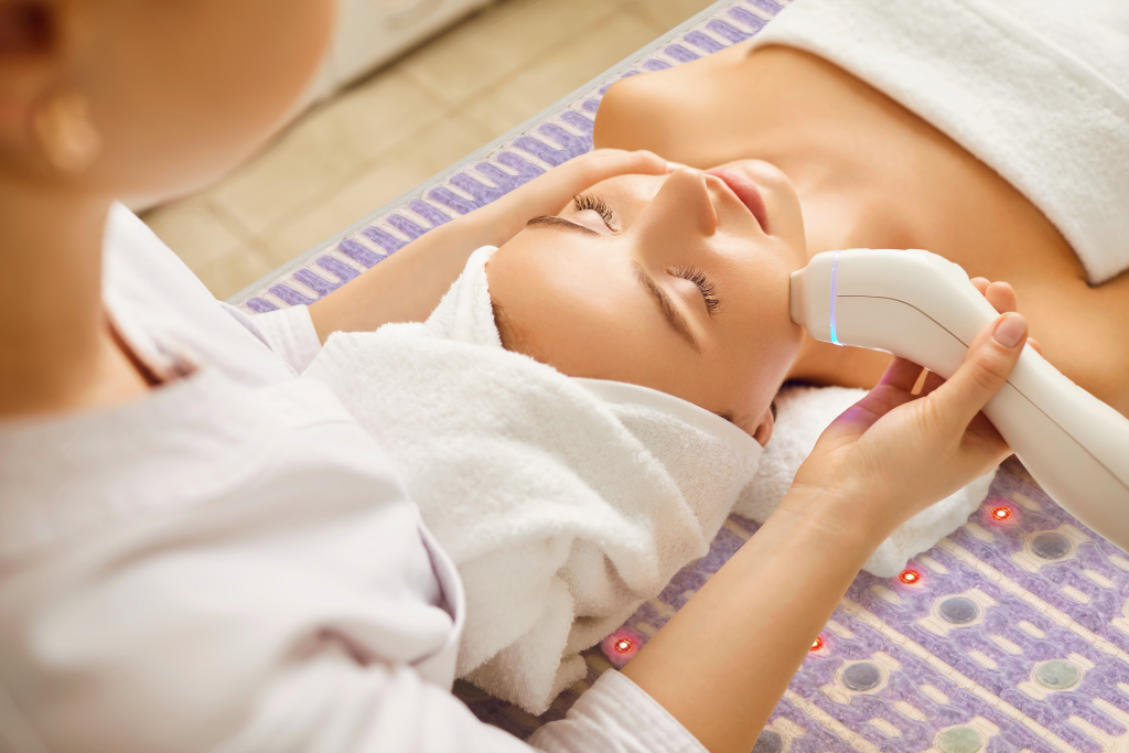 facial-treatment-on-healthyline-mat facial-treatment-on-healthyline-mat