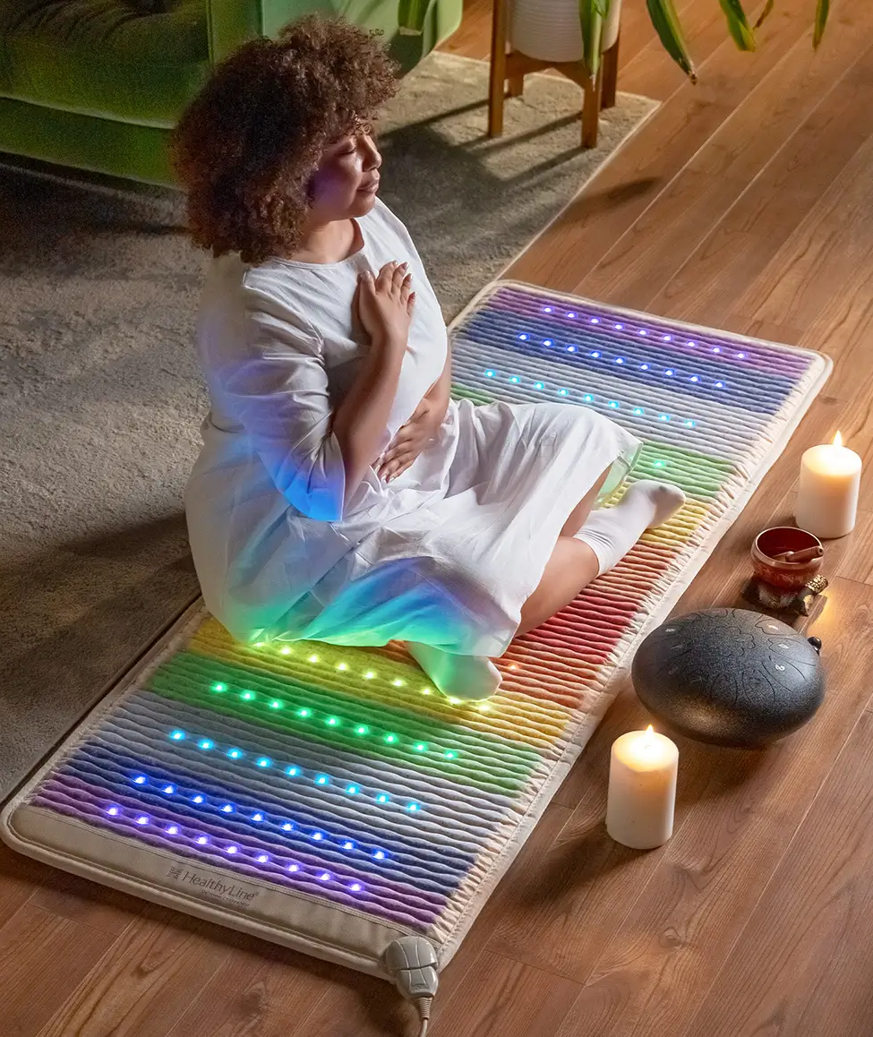 HealthyLine 4rd Edition Chakra Rainbow PEMF Mat 2026