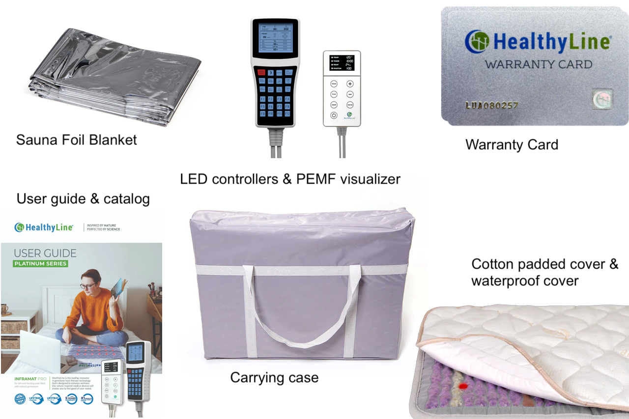 healthyline included in the box healthyline included in the box