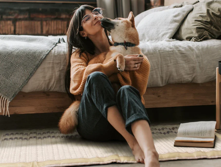 HealthyLine mats are enjoyed by dog and its owners