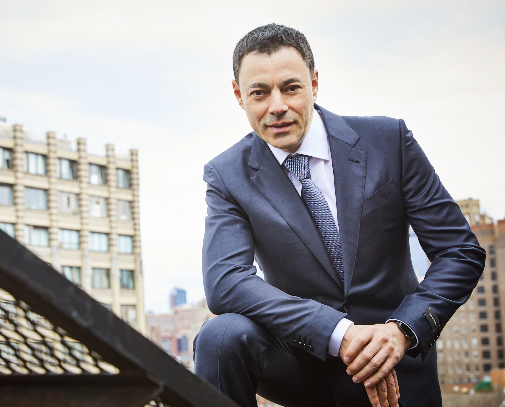 Photo showing Michael Cheydin who founded Healthyline in 2013