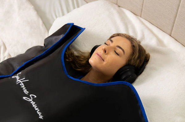 sun home sauna blanket a portable lightweight sauna blanket  