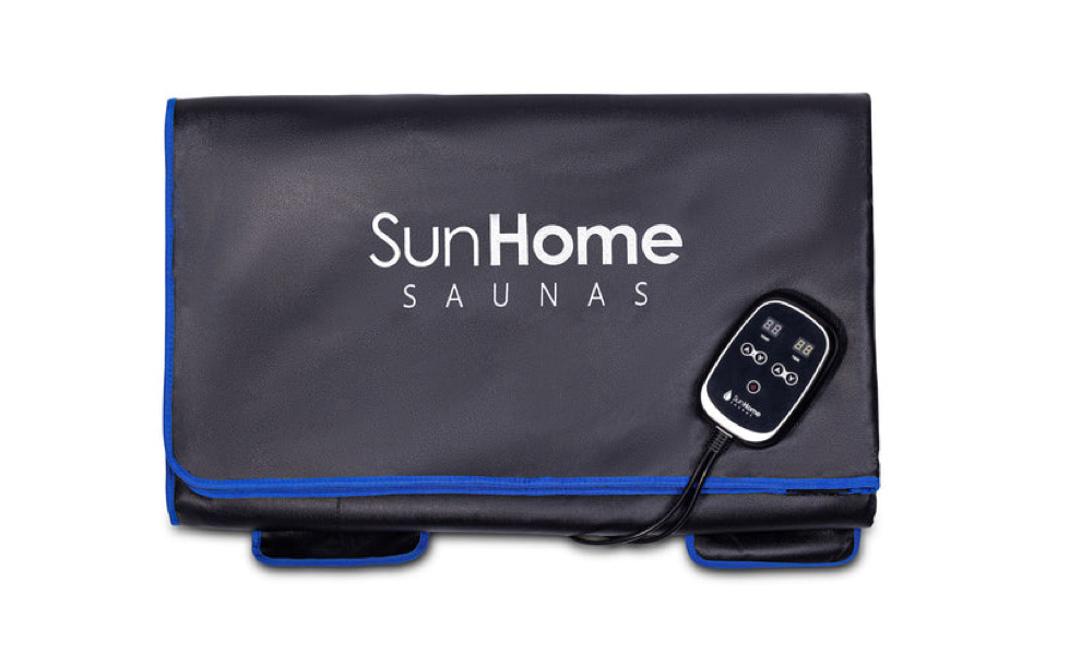 sun home sauna blanket folded black sun home sauna blanket folded black