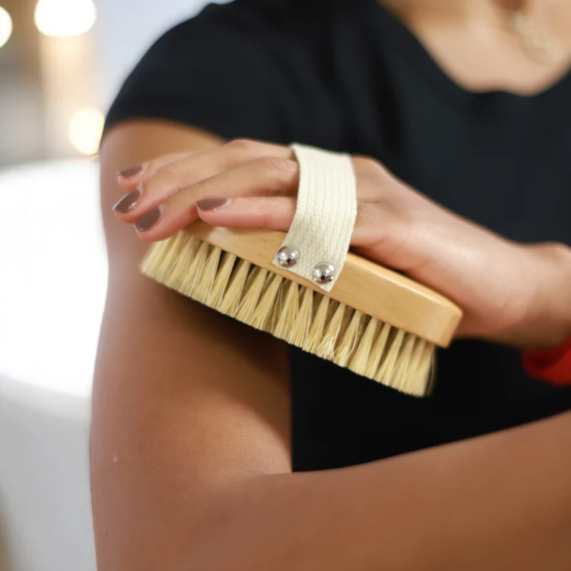 therabrush with copper bristles vegan